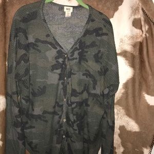BKE XL CAMO TOP